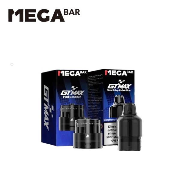 Mega Bar GT 15K - Blueberry Sour Raspberry - Prefilled Pod-Liquid 20mg